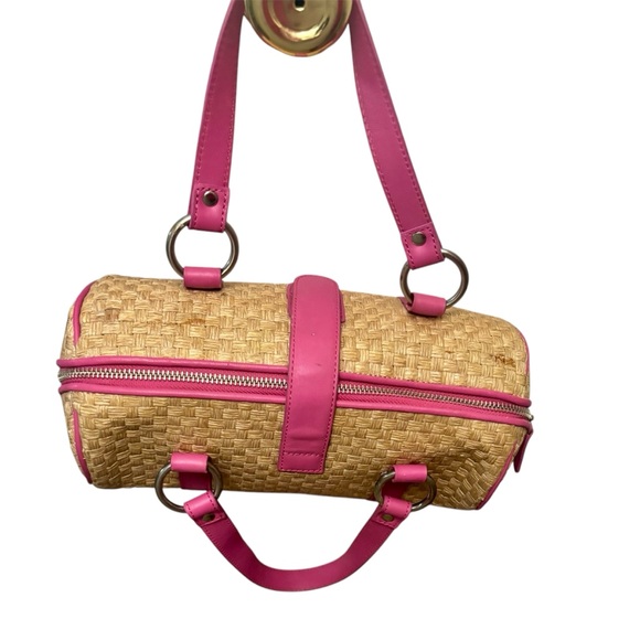 Preston & York Pink and Tan Woven Bag - Picture 5 of 10